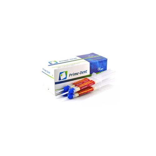Prime Dental 023-013 Temporary Cement Non-Eugenol Syringe Automix Kit 4/Pk Prime Dental 023-013 Temporary Cement Non-Eugenol Syringe Automix Kit 4/Pk